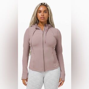 Lululemon Athletica Dusty Pink Zip-Up Hoodie